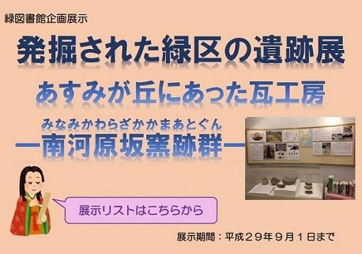 緑図書館2階展示コーナー