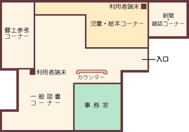 緑図書館あすみが丘分館マップ