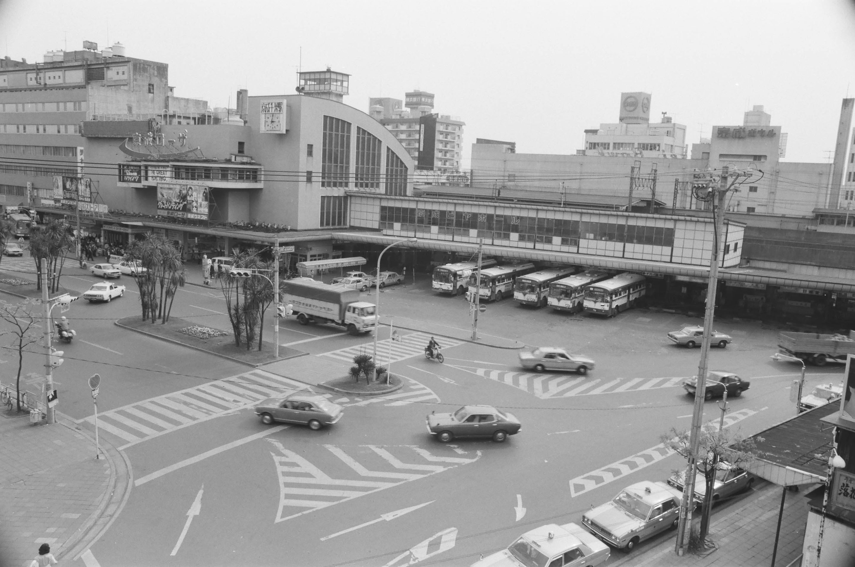 昭和５１年 京成千葉駅ロータリー