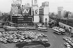 （昭和６２年）千葉駅東口ロータリー