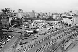 （昭和６２年）千葉駅東口ロータリー